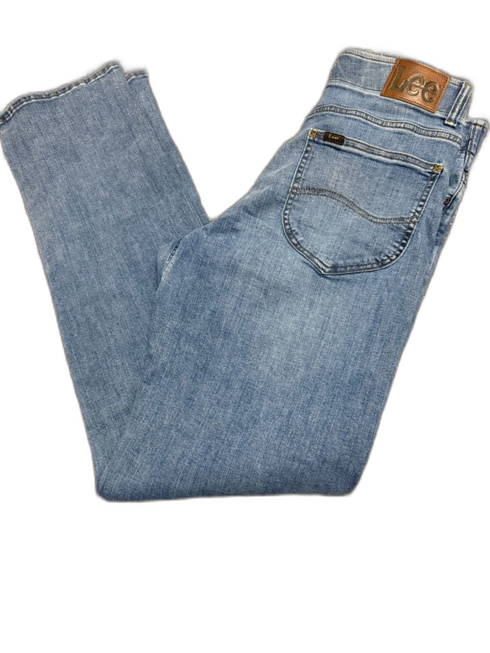 Lee Women's Medium Blue Straight Leg Jeans